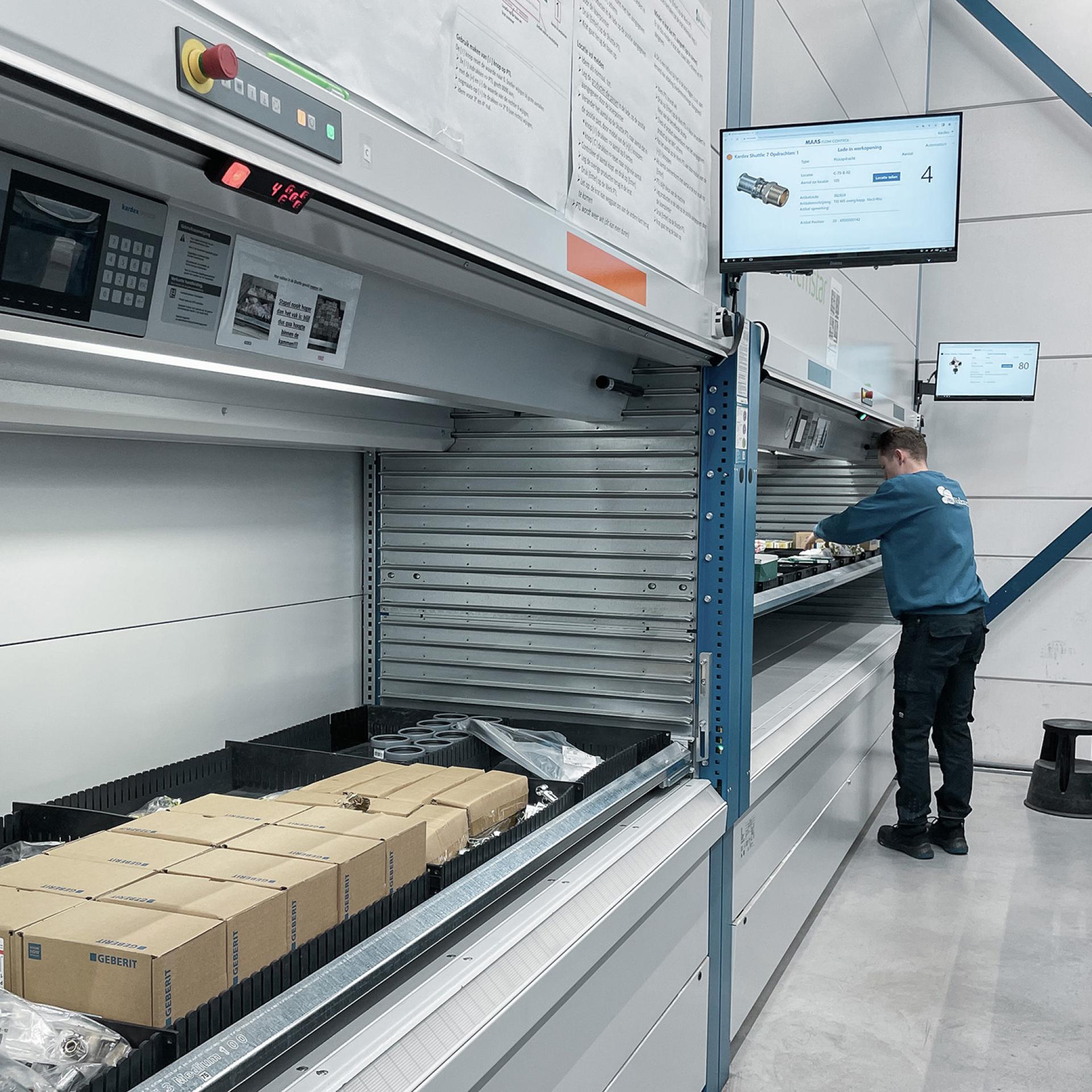 Kardex oplossing bij Van Walraven